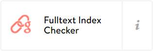 fulltext index checker miner