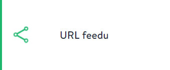 URL produktového feedu - import