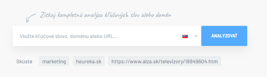 website profiler input
